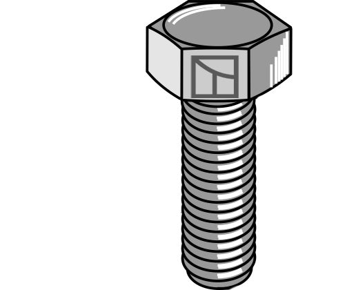 Sexkantskruv med metrisk fin gänga – M16x1,5X40 – 10,9