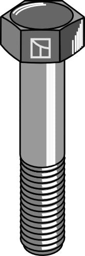 Sexkantskruv med metrisk fin gänga – M16x1,5x52 – 12,9