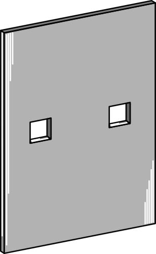 Scraper for packer rolls