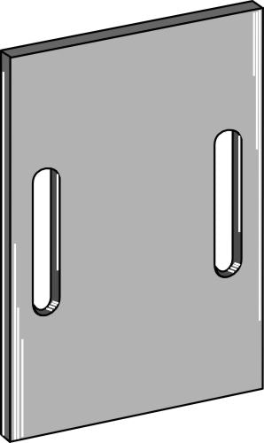 Scraper for packer rolls