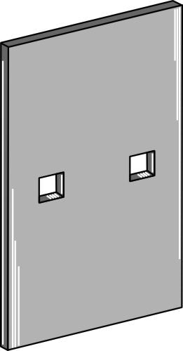 Scraper for packer rolls