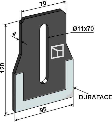 Kaavin pakkausrullille - DURAFACE