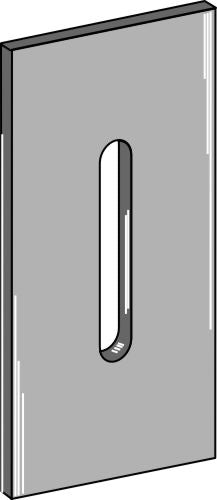 Scraper for packer rolls