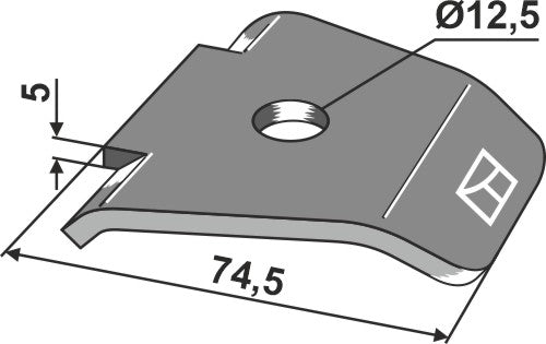 Scraper plate for packer rollers