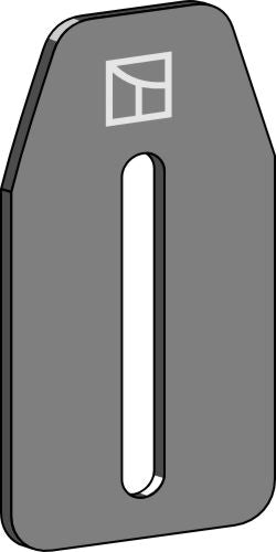 Skrapa för packarvalsar