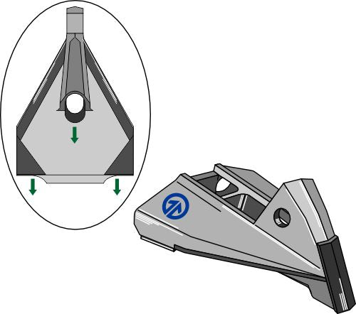 Ersättningsspets – Frö eller gödselmedel