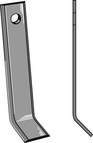 Y-blad 120 x 18,5 mm