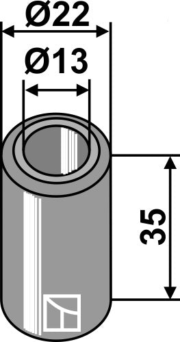 Puu 35 x Ø13 x Ø22