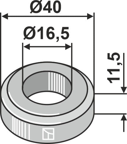 Bush 11,5xØ16,5xØ40