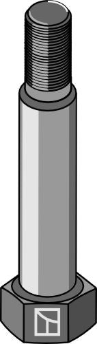 Bolt M12x1,75x70 - 10,9