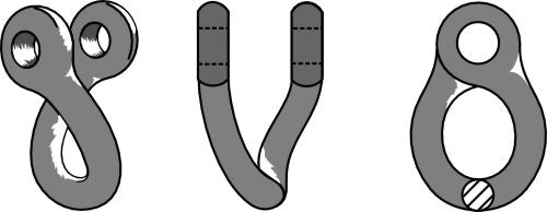 Vridbar schackel