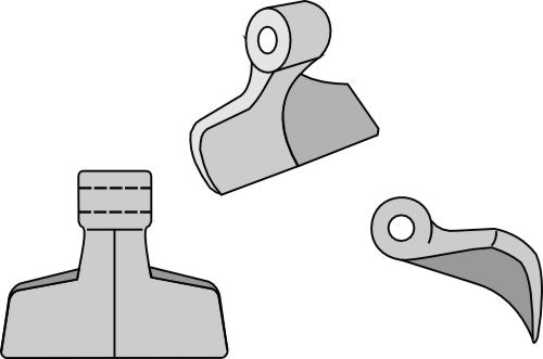 Beskärningshammare 150x55 mm