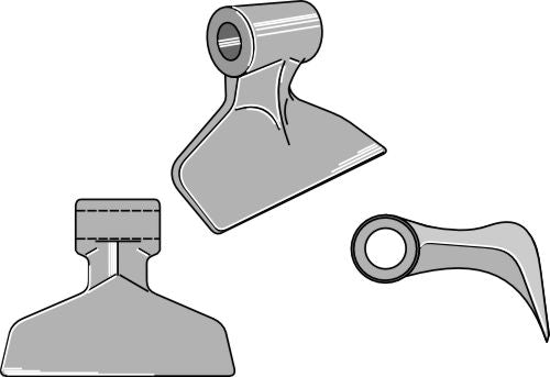 Beskjæringshammer 135x50mm