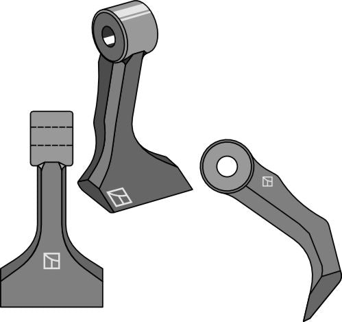 Beskæringshammer 100x42 mm