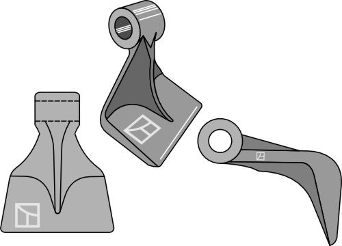 Beskæringshammer 90x38 mm