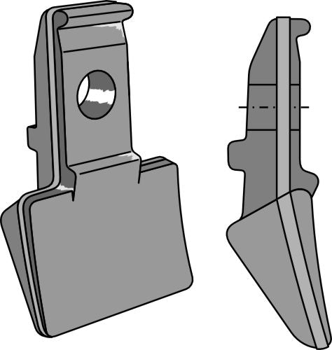 Beskärningshammare 100x50 mm