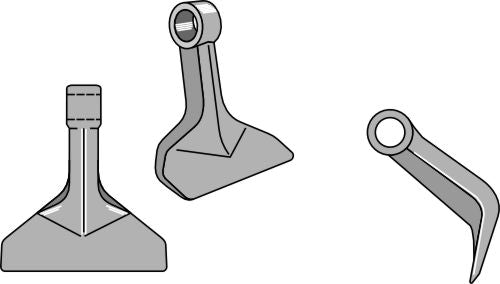 Beskärningshammare 78x13 mm