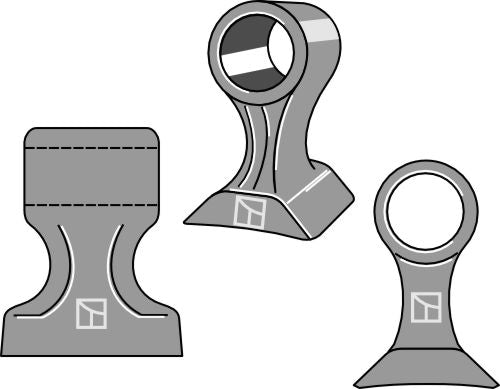 Beskärningshammare 69x50 mm