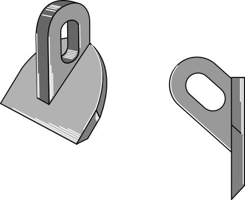 Beskæringshammer 70x10 mm