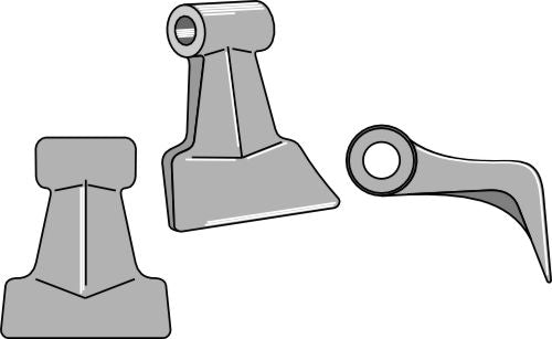 Pruning hammer 84x47mm