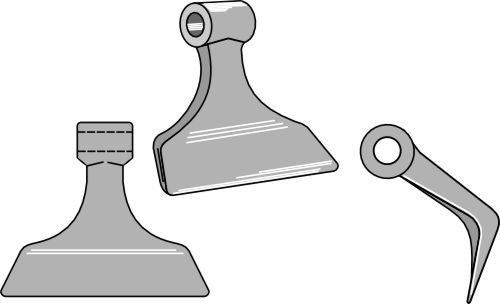 Beskärningshammare 130x40 mm