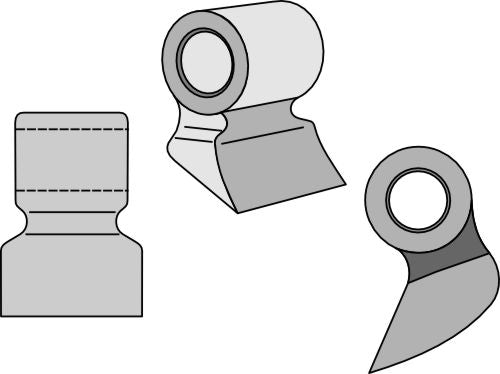 Pruning hammer 70x58mm