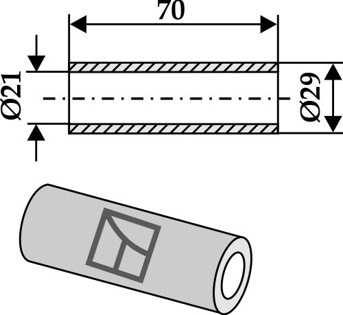 Pensaikko 70xØ21xØ29