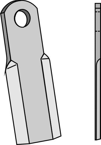 Rak blad 205x60mm