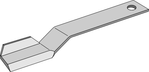 Flyttblad 765 mm – höger