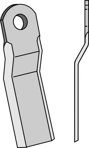 Blad 222 x 50 mm