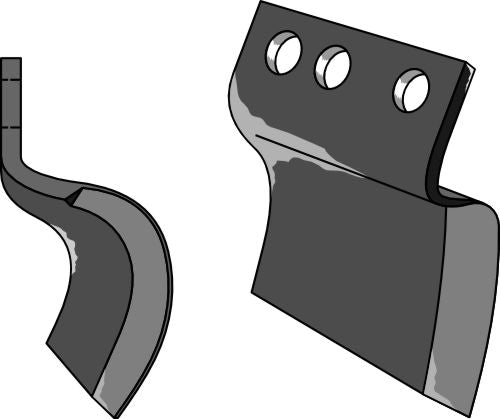 Dikesfräsblad - höger