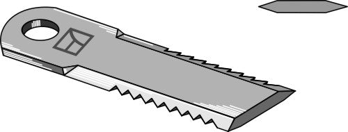 Halmslån med slagblad