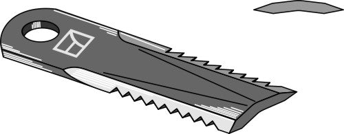 Halmslån med slagblad