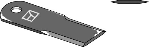 Halmslån med slagblad