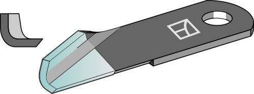 Halmhacka slagblad vänster - DURAFACE