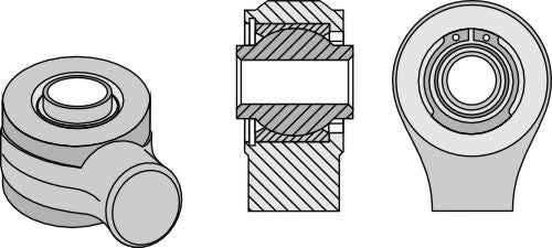 Kulledsterminaler för toppstänger som ska svetsas