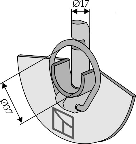 Kon utan kula Kat. III för nedre krokar