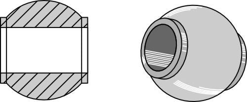Kula för toppkrokar Kat. III