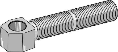 Ledad spindel Ø28