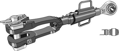 Lifting link fork M33x3