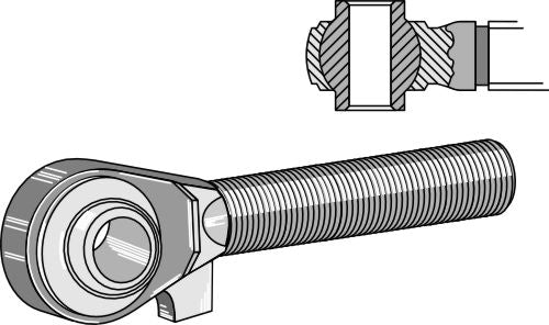 dragstång M42x3 - 200