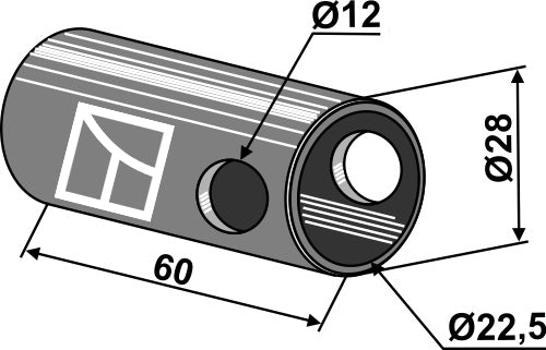 Reduktionsbussning Kat. II-I
