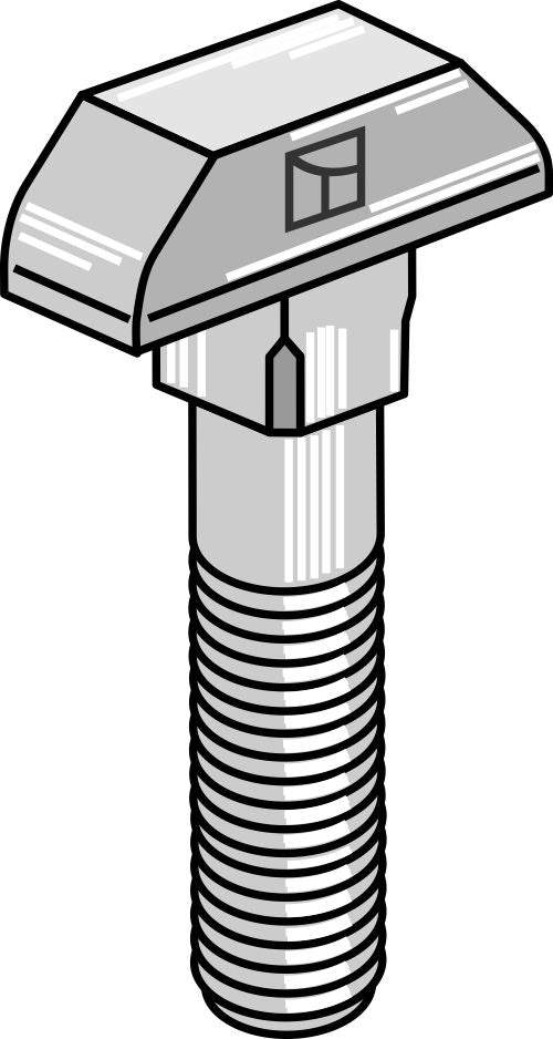 Kedjebult - Galvaniserad