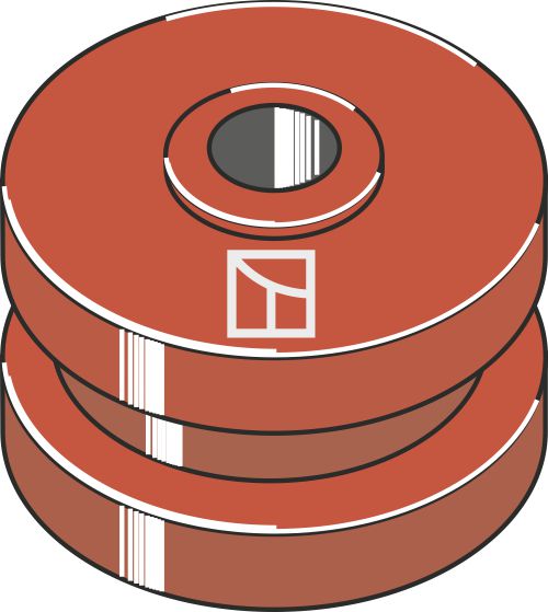 Remskiva för kedja Ø 135