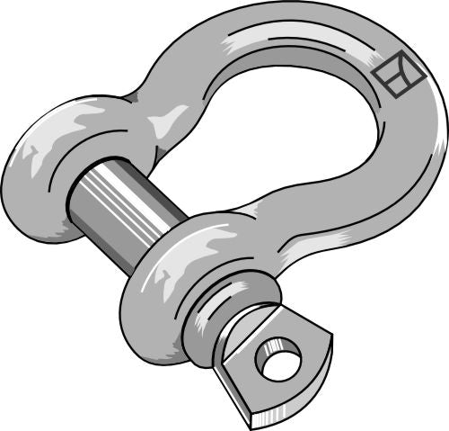 Fängsel 7,9 mm; galvaniserade