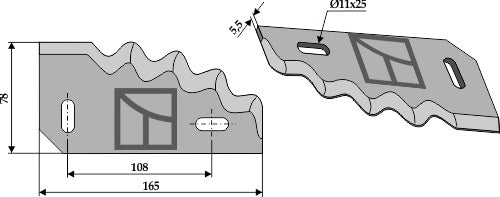 Fodermiksernive, højre