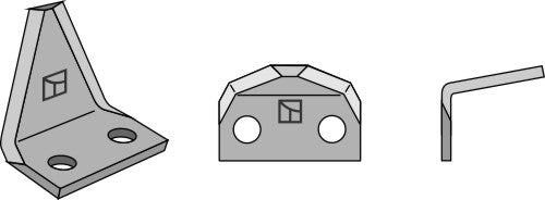 Kniver til fôrblandere