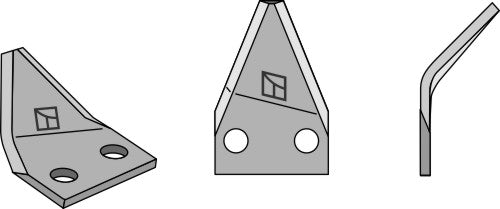 Fodermixerknivar, vänster