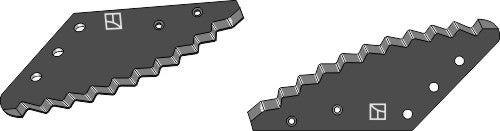 Fodermixerknivar – hårdmetallbelagda