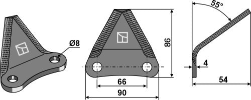 Rehun sekoitusveitset - kovametallipinnoitetut